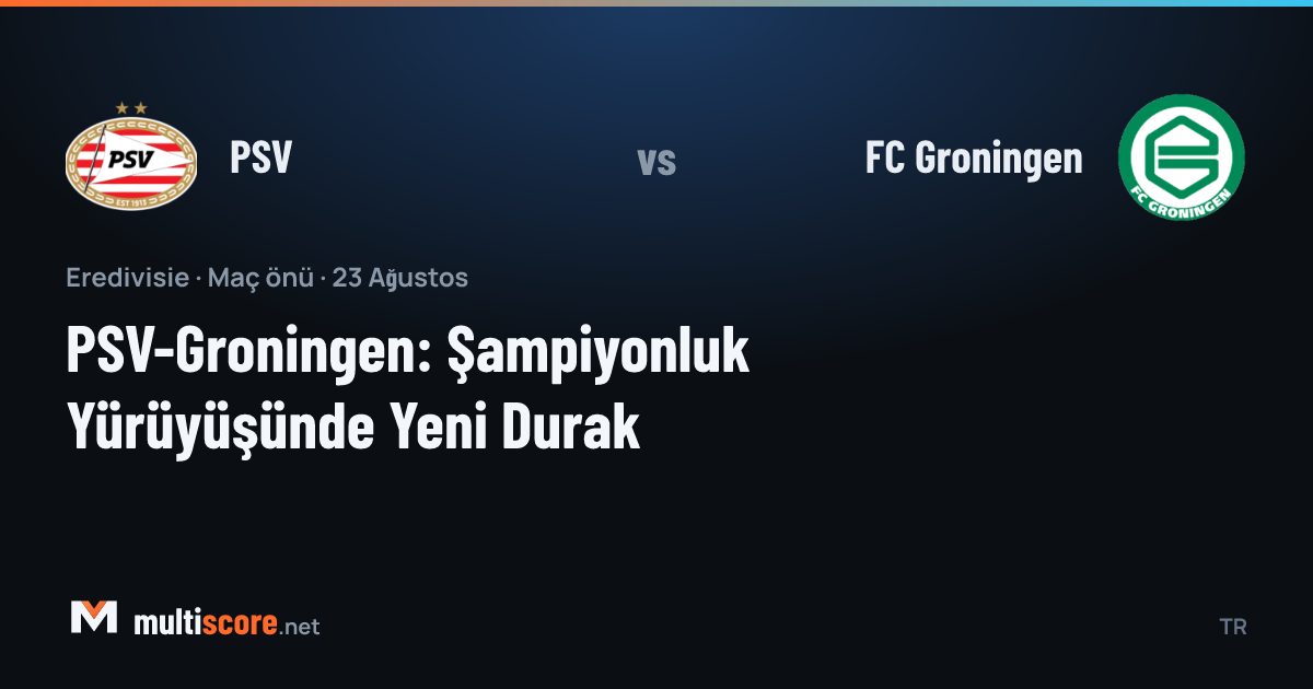 PSV - FC Groningen