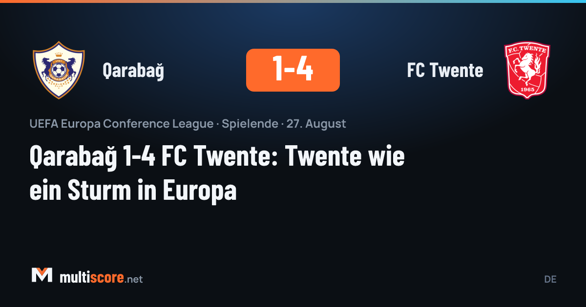 Qarabağ - FC Twente