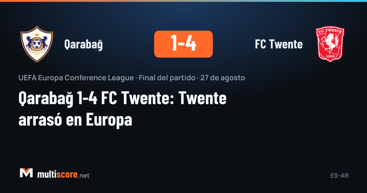 Qarabağ - FC Twente