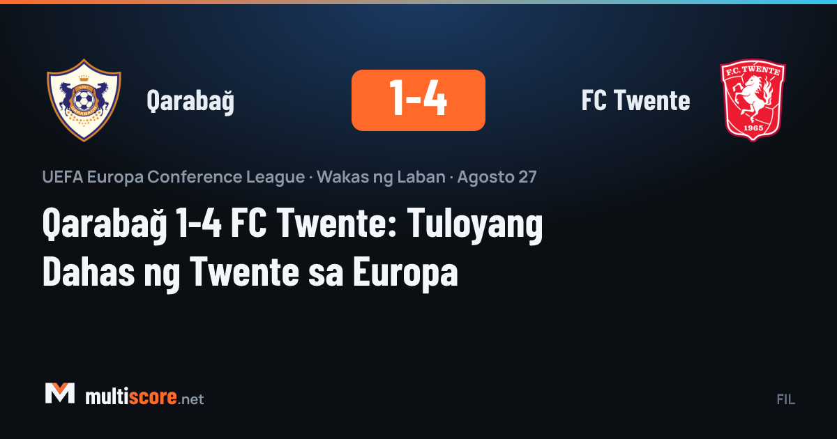 Qarabağ - FC Twente