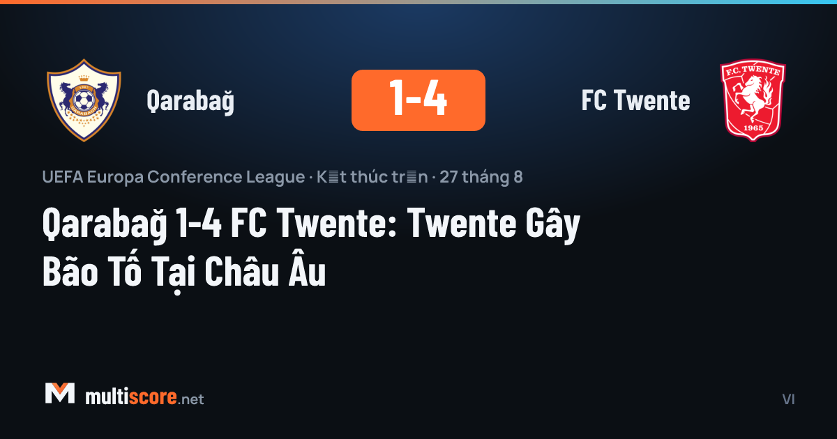Qarabağ - FC Twente