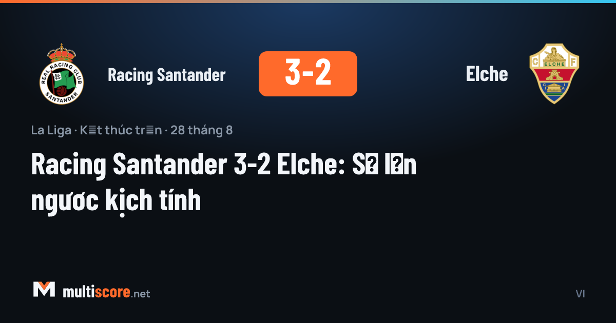 Racing Santander ve Elche oyuncularının mücadelesi