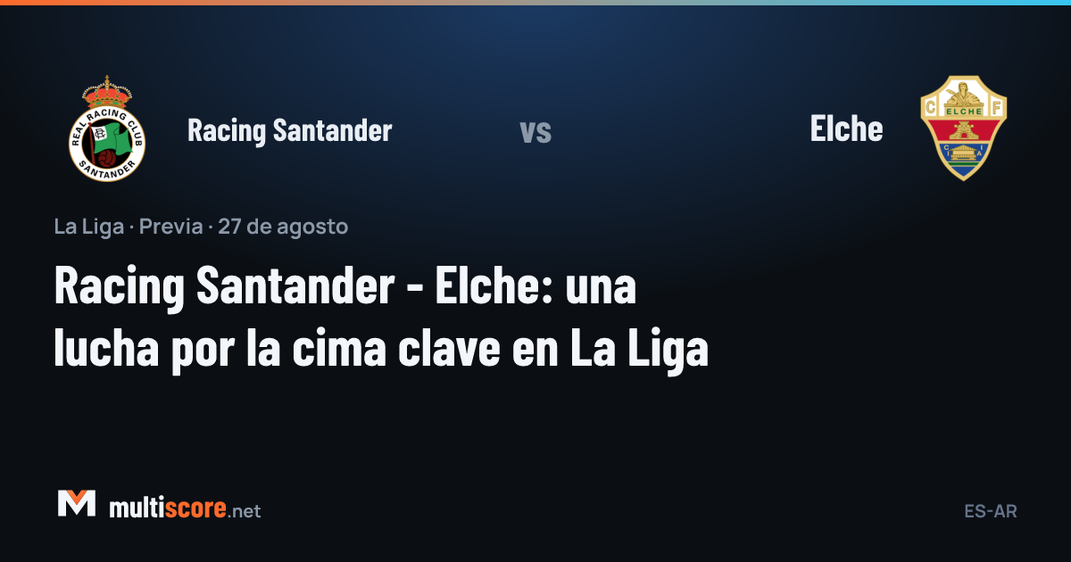 Racing Santander - Elche