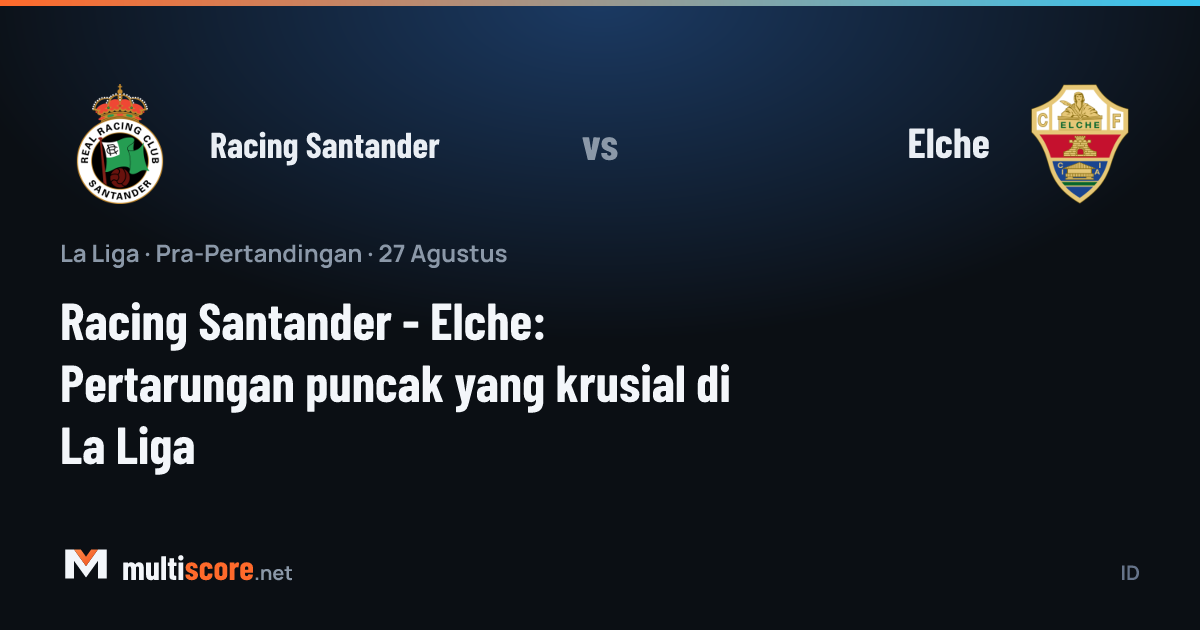 Racing Santander - Elche