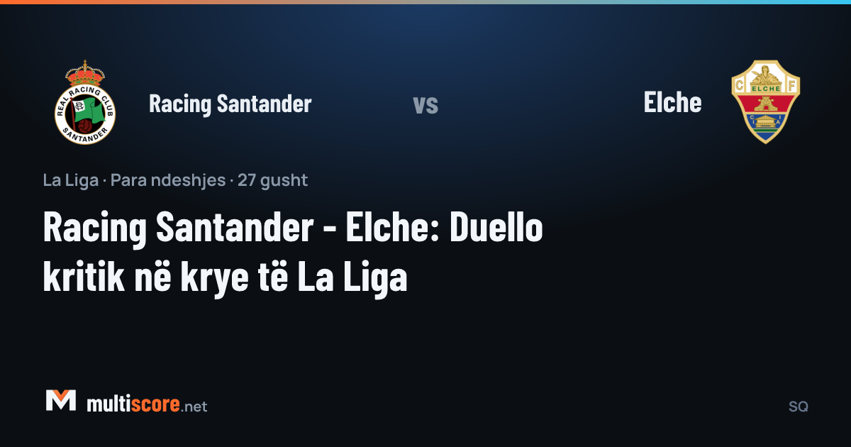 Racing Santander - Elche