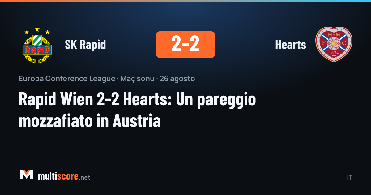 SK Rapid - Hearts