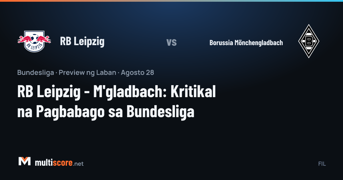 RB Leipzig - Borussia Mönchengladbach
