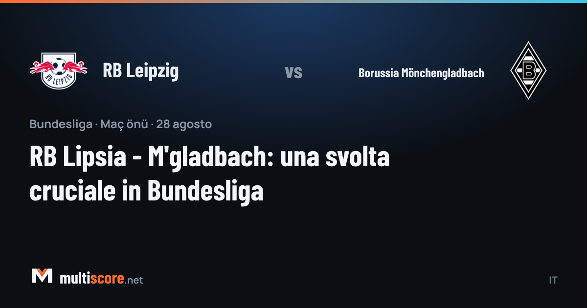 RB Leipzig - Borussia Mönchengladbach