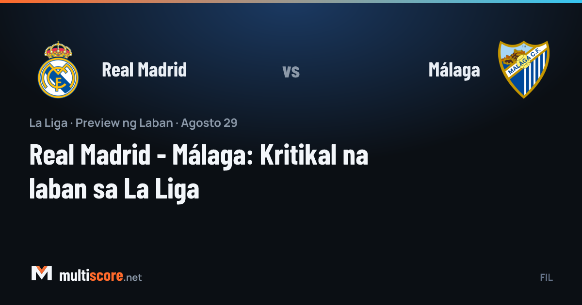 Real Madrid - Málaga La Liga maçı maç öncesi