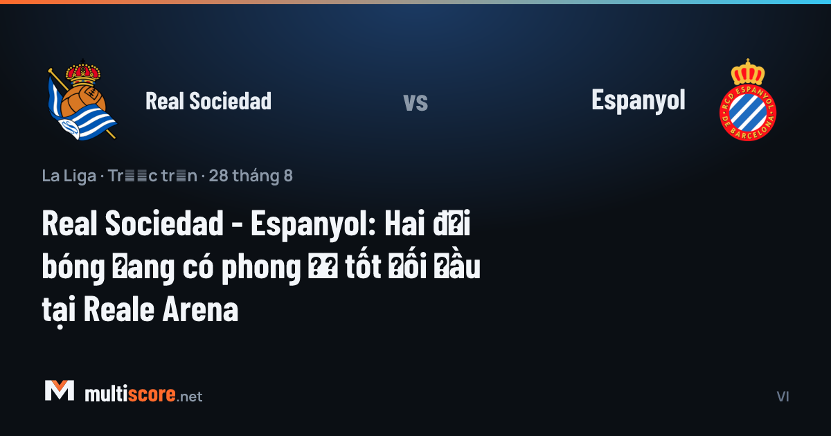 Real Sociedad ve Espanyol oyuncuları Reale Arena'da maç öncesi sahada