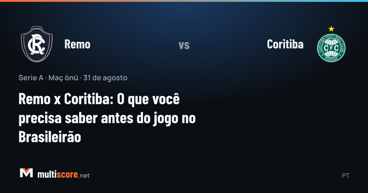 Remo - Coritiba Serie A maçı