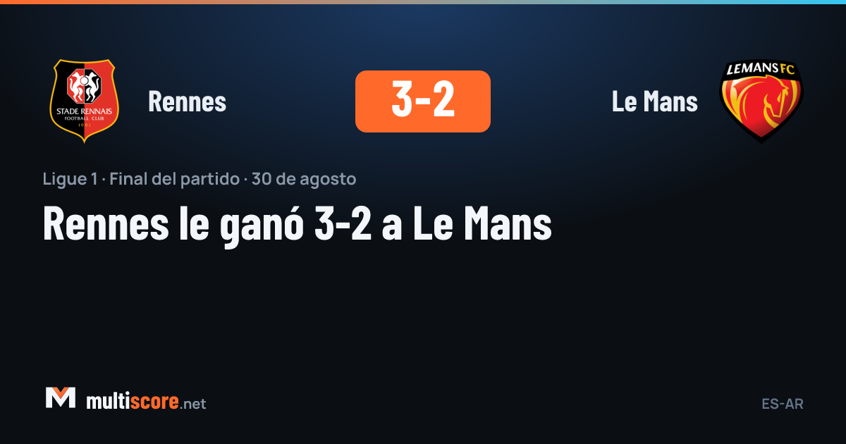 Rennes - Le Mans