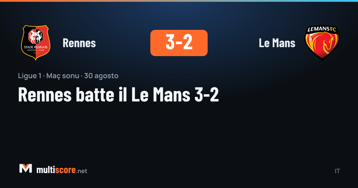 Rennes - Le Mans