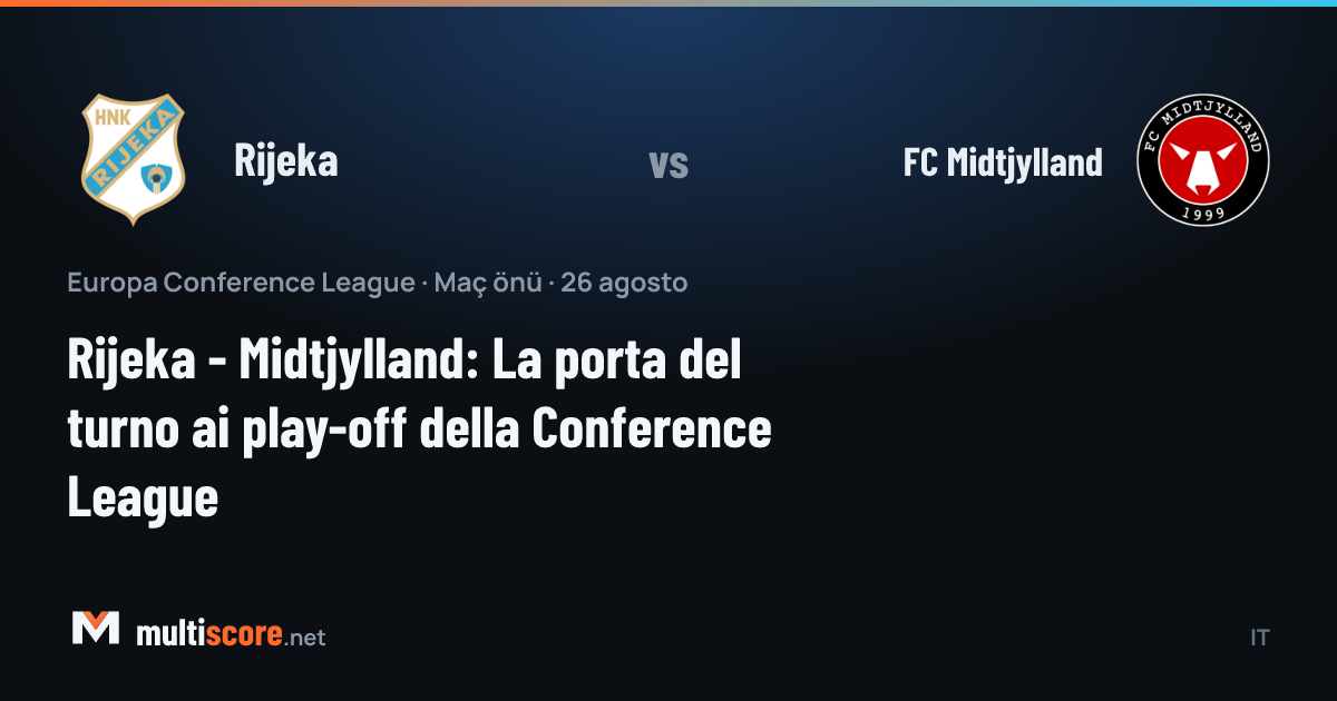 Rijeka - FC Midtjylland