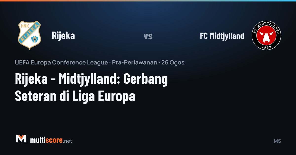 Rijeka - FC Midtjylland