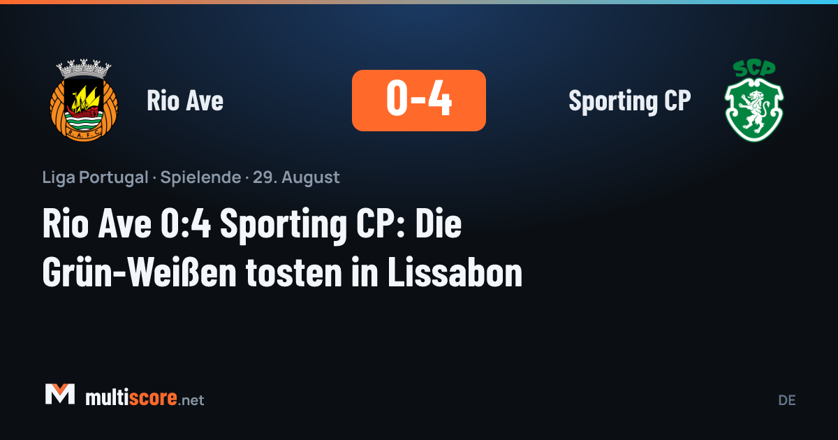 Rio Ave - Sporting CP