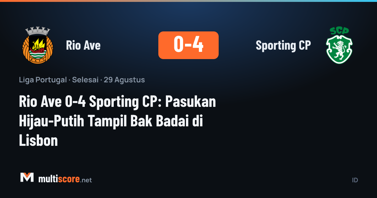 Rio Ave - Sporting CP