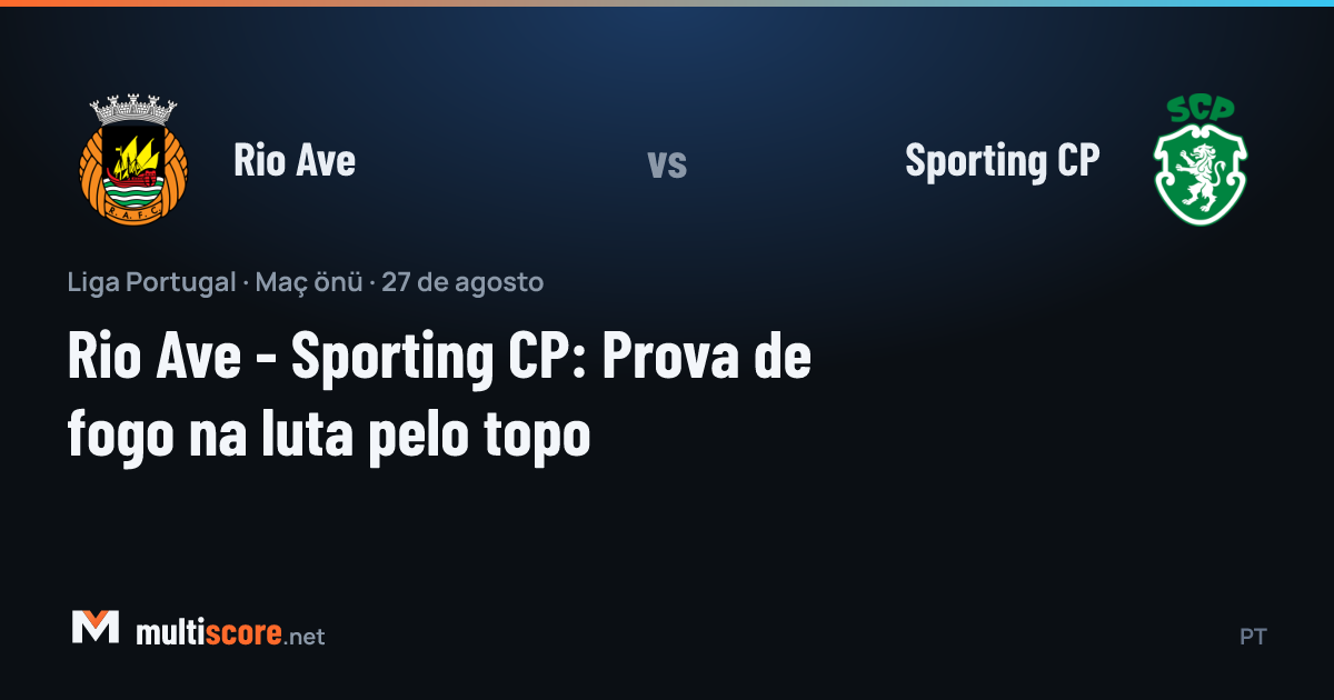 Rio Ave - Sporting CP