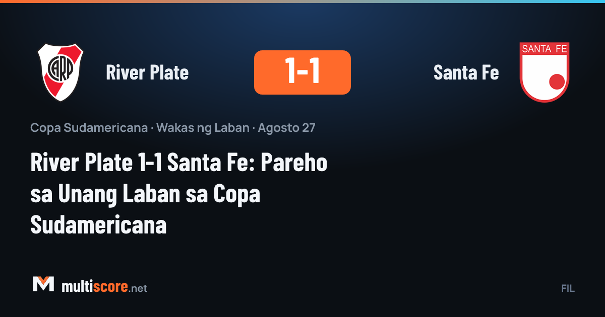 River Plate - Santa Fe