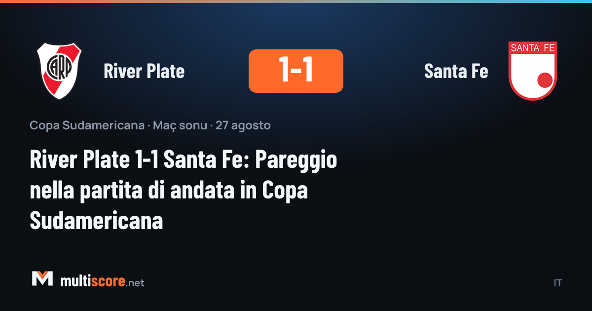 River Plate - Santa Fe