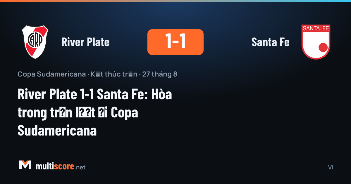 River Plate - Santa Fe