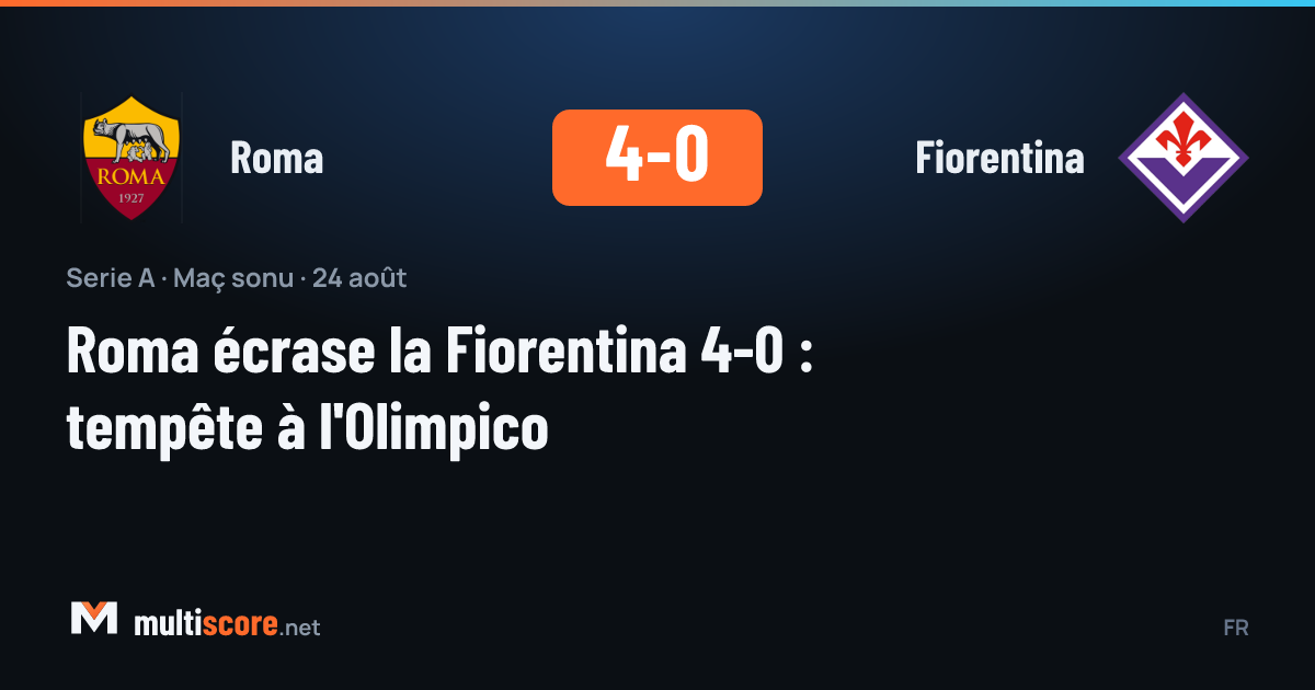 Roma - Fiorentina