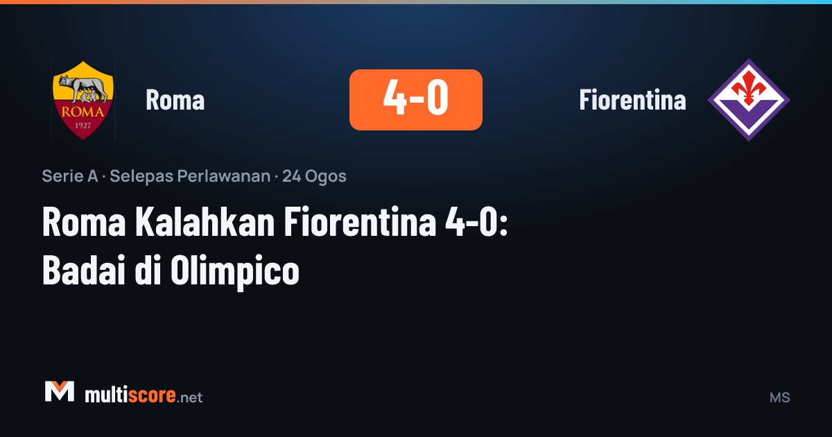 Roma - Fiorentina