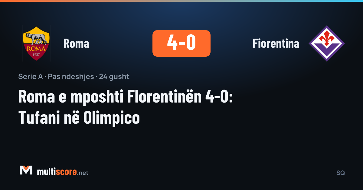Roma - Fiorentina