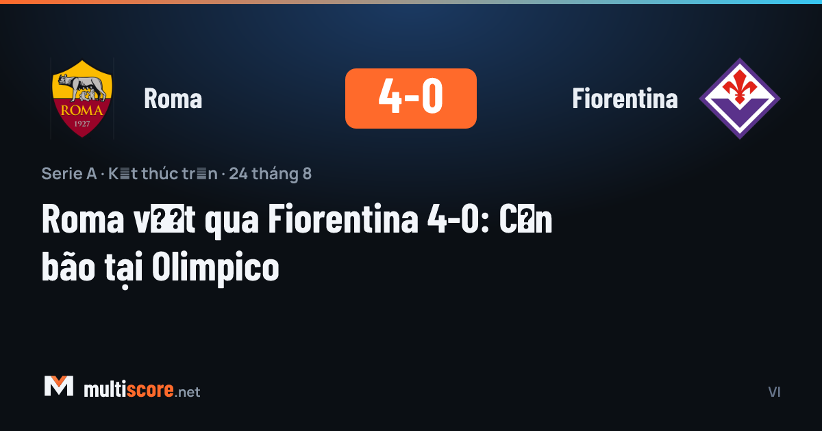 Roma - Fiorentina