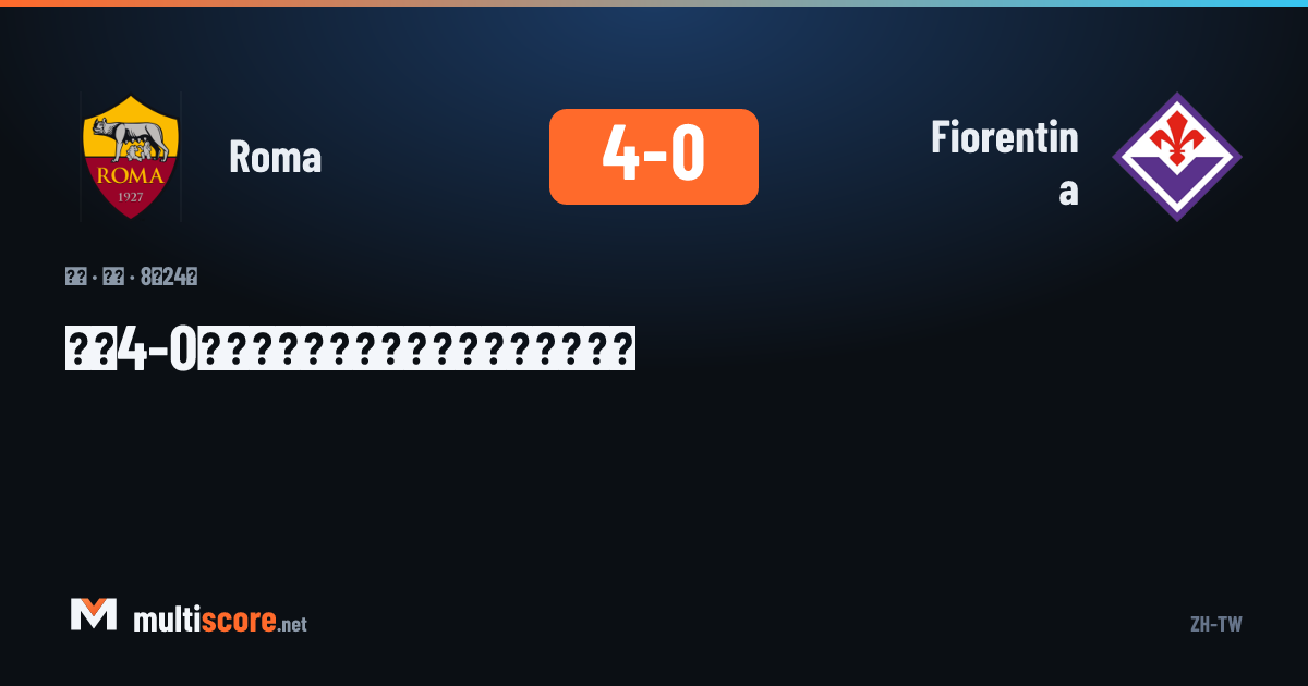 Roma - Fiorentina