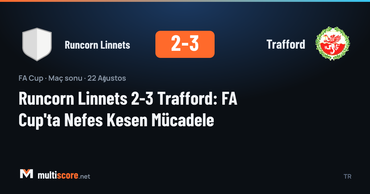 Runcorn Linnets - Trafford