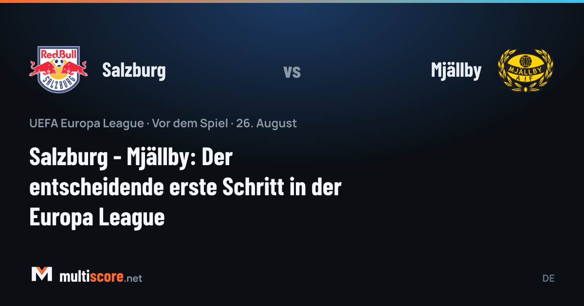 Salzburg - Mjällby