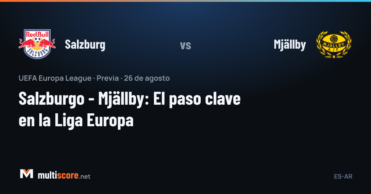 Salzburg - Mjällby
