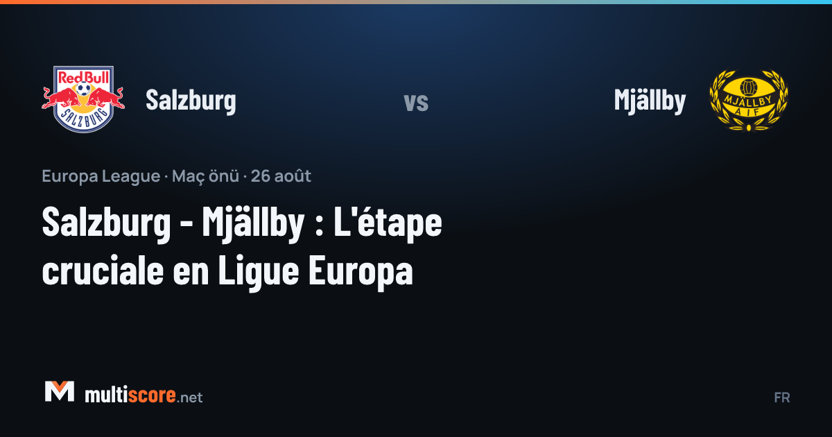 Salzburg - Mjällby
