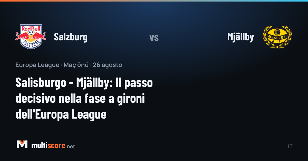 Salzburg - Mjällby