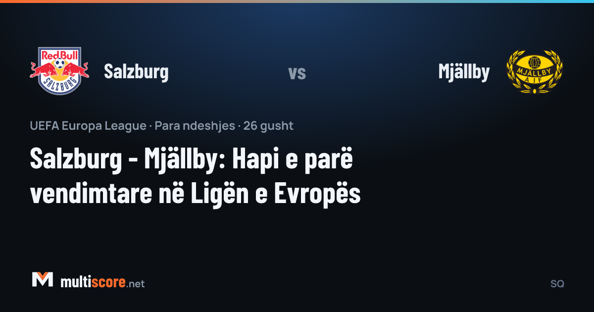 Salzburg - Mjällby