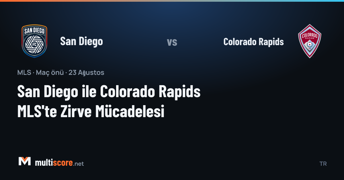 San Diego - Colorado Rapids