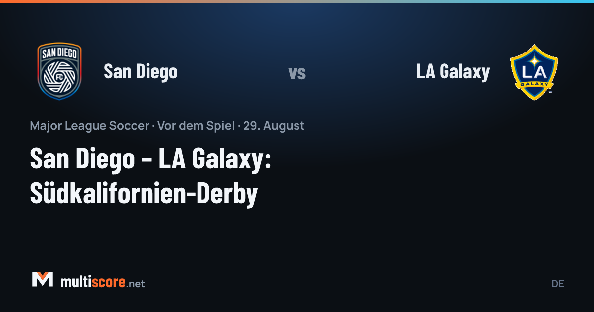 San Diego - LA Galaxy