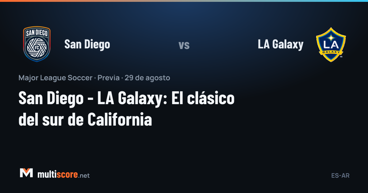 San Diego - LA Galaxy