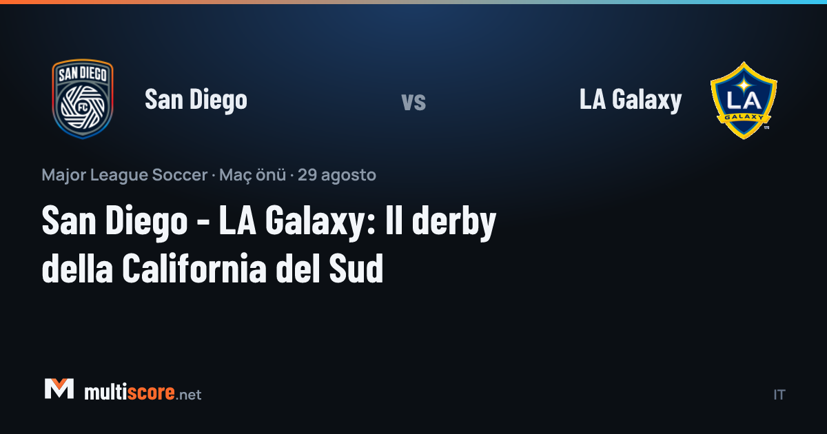 San Diego - LA Galaxy