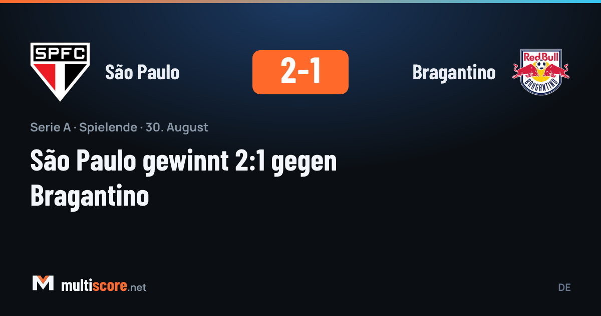 São Paulo - Bragantino Série A maçı