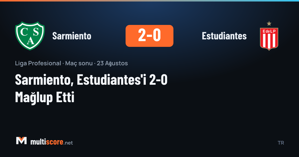 Sarmiento - Estudiantes