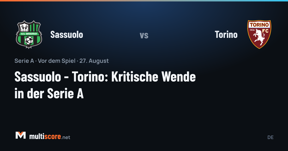 Sassuolo ve Torino futbolcuları Serie A maçında mücadele ediyor