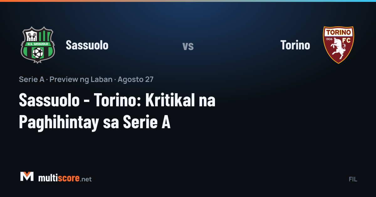 Sassuolo ve Torino futbolcuları Serie A maçında mücadele ediyor