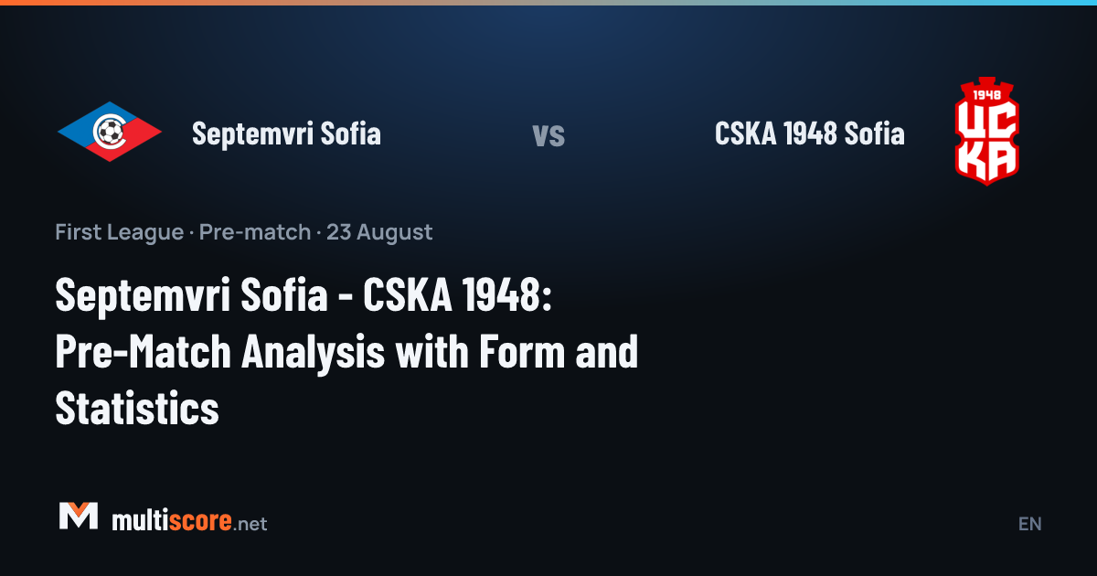 Septemvri Sofia ve CSKA 1948 oyuncuları maç öncesi sahada