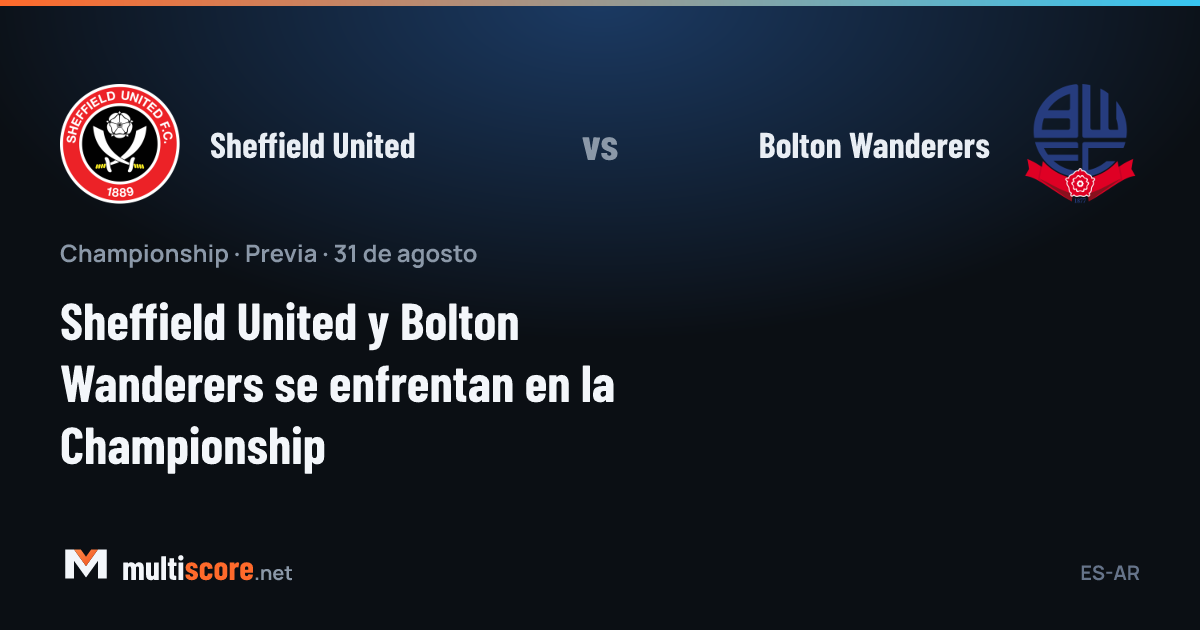 Sheffield United - Bolton Wanderers