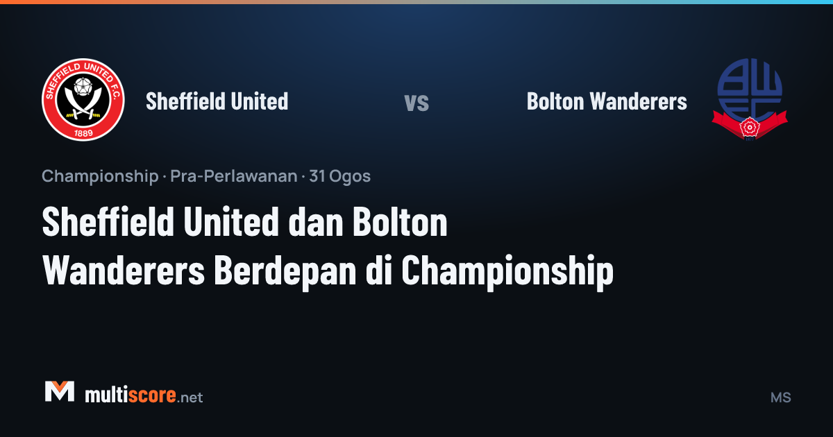 Sheffield United - Bolton Wanderers