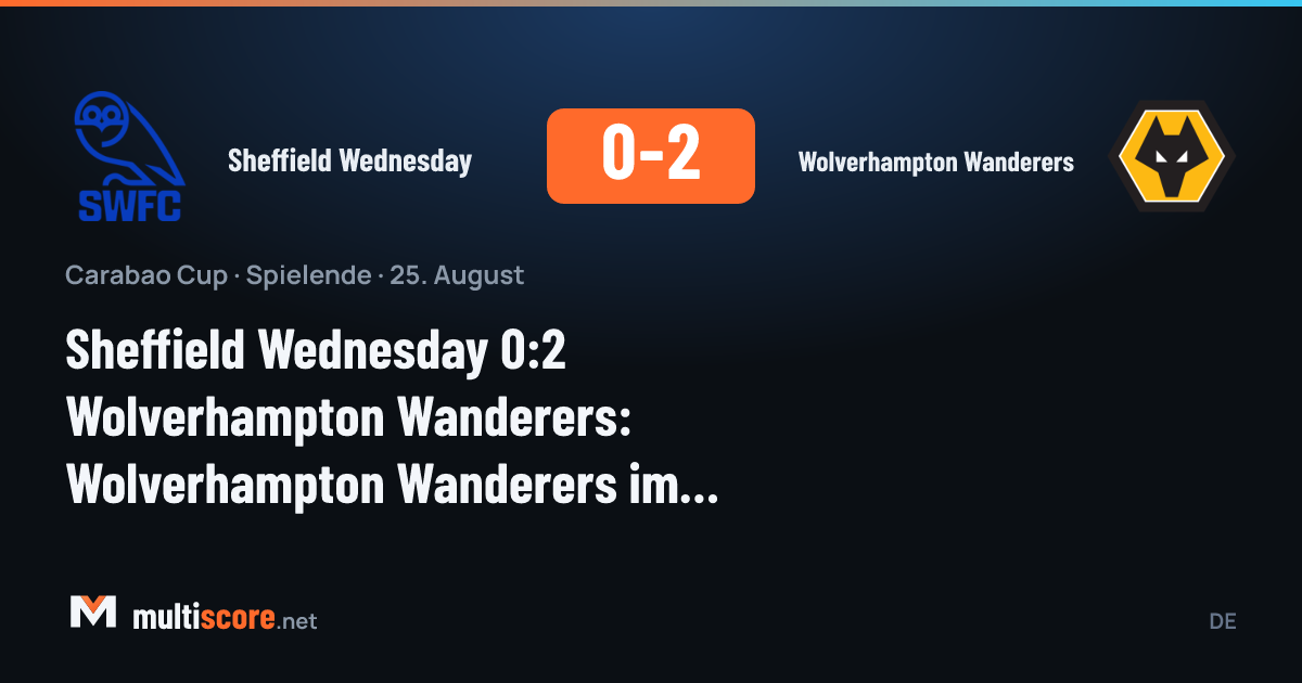 Wolverhampton Wanderers oyuncuları Sheffield Wednesday karşısında gol sevinci yaşıyor