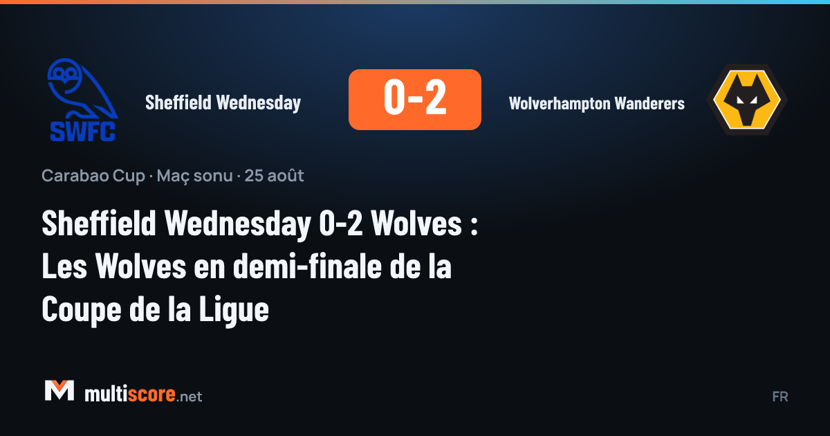 Wolverhampton Wanderers oyuncuları Sheffield Wednesday karşısında gol sevinci yaşıyor
