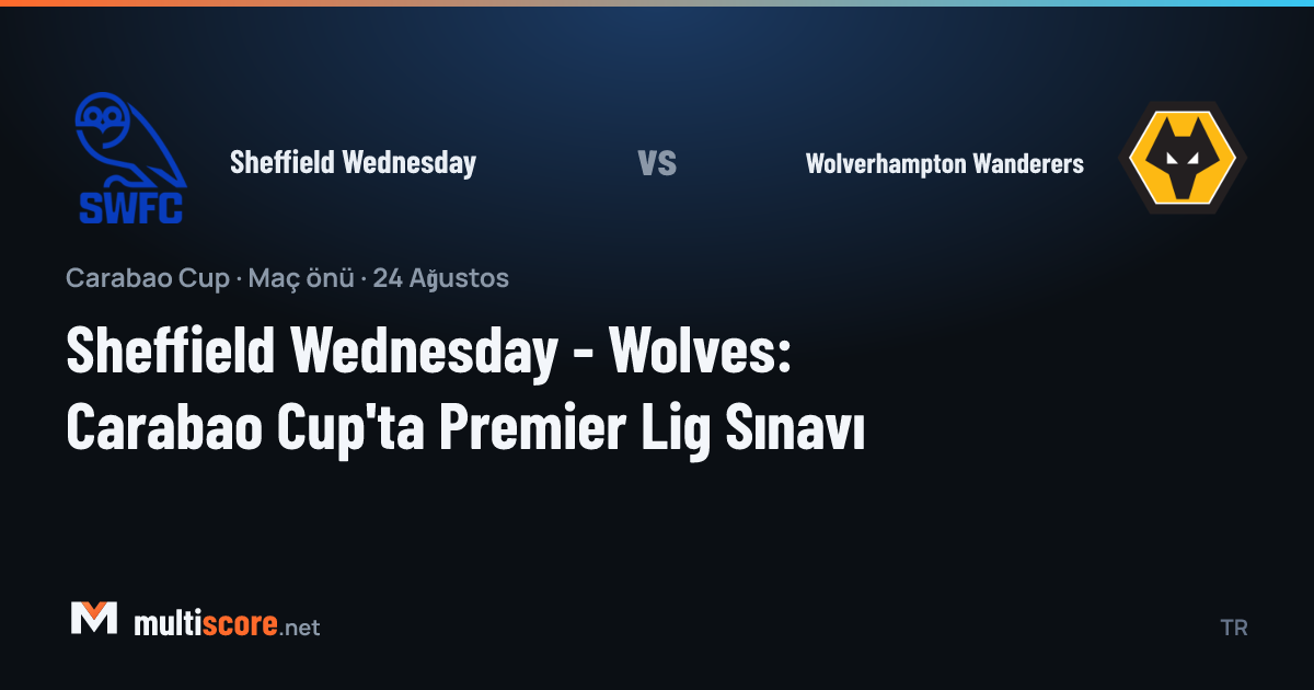Sheffield Wednesday - Wolverhampton Wanderers
